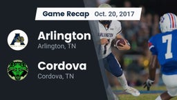 Recap: Arlington  vs. Cordova  2017