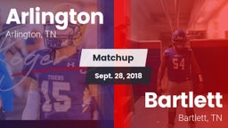 Matchup: Arlington High vs. Bartlett  2018