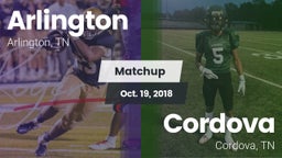 Matchup: Arlington High vs. Cordova  2018
