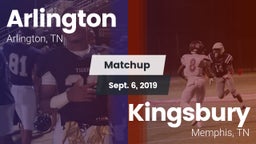 Matchup: Arlington High vs. Kingsbury  2019