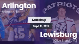 Matchup: Arlington High vs. Lewisburg  2019