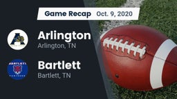 Recap: Arlington  vs. Bartlett  2020