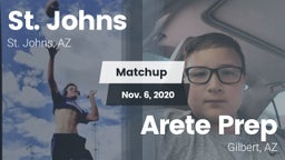 Matchup: St. Johns High Schoo vs. Arete Prep 2020