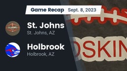 Recap: St. Johns  vs. Holbrook  2023
