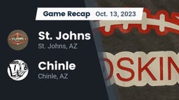 Recap: St. Johns  vs. Chinle  2023