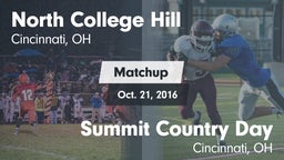 Matchup: North College Hill H vs. Summit Country Day 2016