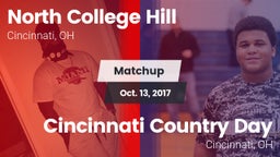 Matchup: North College Hill H vs. Cincinnati Country Day  2017