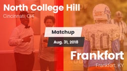Matchup: North College Hill H vs. Frankfort  2018