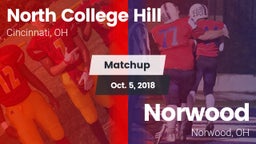 Matchup: North College Hill H vs. Norwood  2018