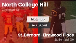 Matchup: North College Hill H vs. St. Bernard-Elmwood Place  2019