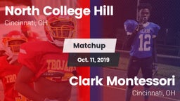 Matchup: North College Hill H vs. Clark Montessori  2019