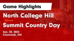 North College Hill  vs Summit Country Day Game Highlights - Jan. 28, 2022