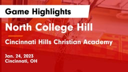 North College Hill  vs Cincinnati Hills Christian Academy Game Highlights - Jan. 24, 2023