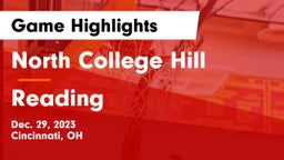 North College Hill  vs Reading  Game Highlights - Dec. 29, 2023