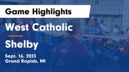 West Catholic  vs Shelby Game Highlights - Sept. 16, 2023