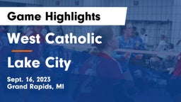 West Catholic  vs Lake City Game Highlights - Sept. 16, 2023