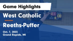 West Catholic  vs Reeths-Puffer Game Highlights - Oct. 7, 2023