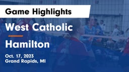 West Catholic  vs Hamilton  Game Highlights - Oct. 17, 2023