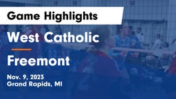 West Catholic  vs Freemont Game Highlights - Nov. 9, 2023