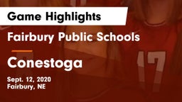 Fairbury Public Schools vs Conestoga  Game Highlights - Sept. 12, 2020