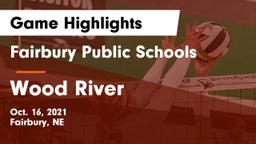 Fairbury Public Schools vs Wood River  Game Highlights - Oct. 16, 2021