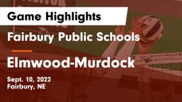 Fairbury Public Schools vs Elmwood-Murdock  Game Highlights - Sept. 10, 2022