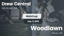 Matchup: Drew Central High Sc vs. Woodlawn  2016