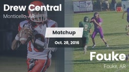 Matchup: Drew Central High Sc vs. Fouke  2016