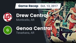 Recap: Drew Central  vs. Genoa Central  2017