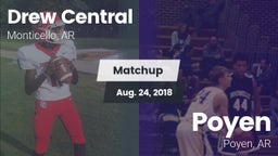 Matchup: Drew Central High Sc vs. Poyen  2018