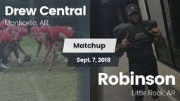 Matchup: Drew Central High Sc vs. Robinson  2018