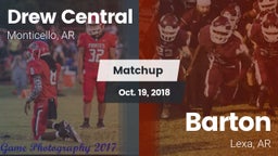 Matchup: Drew Central High Sc vs. Barton  2018