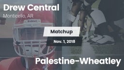 Matchup: Drew Central High Sc vs. Palestine-Wheatley 2018