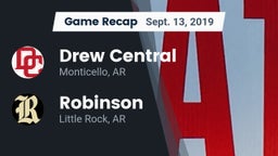 Recap: Drew Central  vs. Robinson  2019