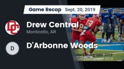 Recap: Drew Central  vs. D'Arbonne Woods 2019