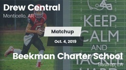 Matchup: Drew Central High Sc vs. Beekman Charter School 2019