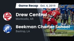 Recap: Drew Central  vs. Beekman Charter School 2019