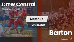 Matchup: Drew Central High Sc vs. Barton  2019