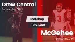 Matchup: Drew Central High Sc vs. McGehee  2019