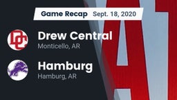 Recap: Drew Central  vs. Hamburg  2020