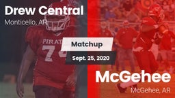 Matchup: Drew Central High Sc vs. McGehee  2020