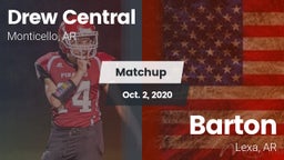 Matchup: Drew Central High Sc vs. Barton  2020