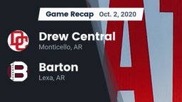 Recap: Drew Central  vs. Barton  2020