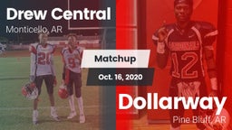 Matchup: Drew Central High Sc vs. Dollarway  2020