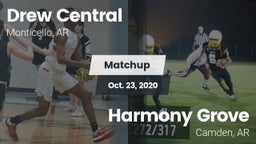 Matchup: Drew Central High Sc vs. Harmony Grove  2020