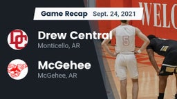 Recap: Drew Central  vs. McGehee  2021