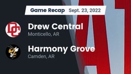 Recap: Drew Central  vs. Harmony Grove  2022