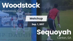 Matchup: Woodstock High vs. Sequoyah  2017