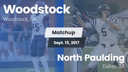 Matchup: Woodstock High vs. North Paulding  2017
