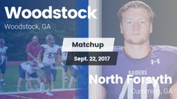 Matchup: Woodstock High vs. North Forsyth  2017